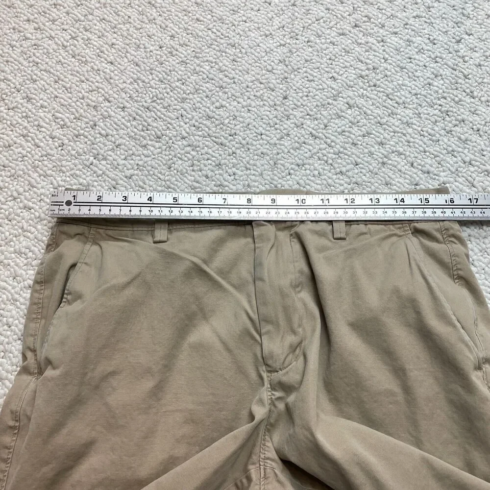 J.Crew 445 Shorts Mens 32 Cotton Beige Chino Straight Solid 10